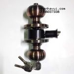 KHÓA TAY NẮM CỬA TRÒN NÂU